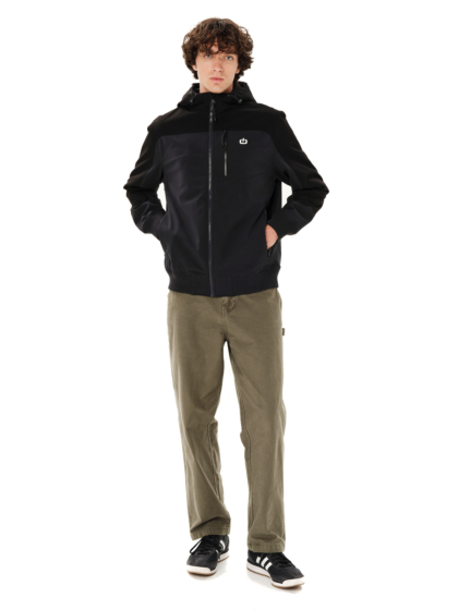 EMERSON MEN'S HOODED BOMBER JACKET