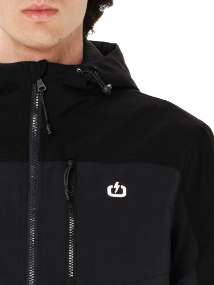 EMERSON MEN'S HOODED BOMBER JACKET