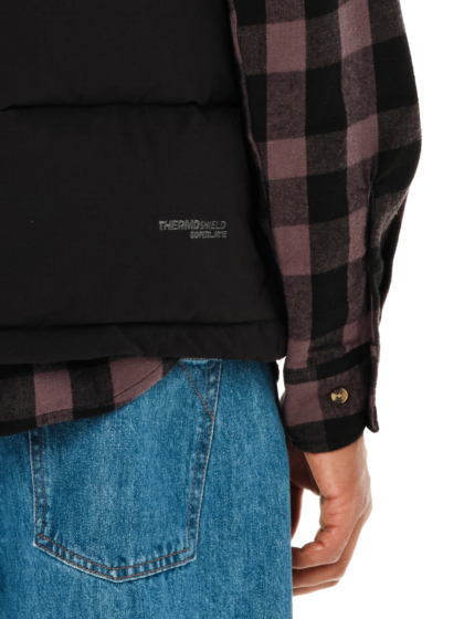 EMERSON MEN'S HOODED PUFFER VEST JACKET