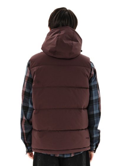 EMERSON MEN'S HOODED PUFFER VEST JACKET