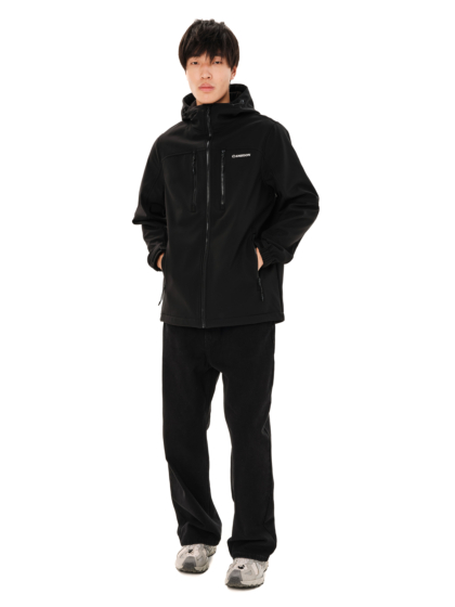 EMERSON MEN'S HOODED BONDED JACKET