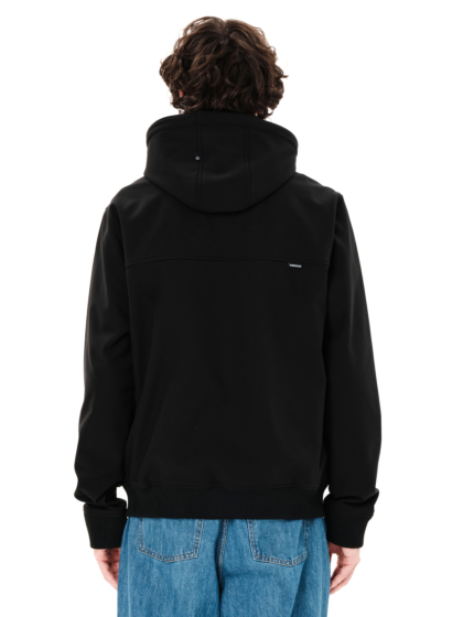 EMERSON MEN'S BONDED BOMBER JACKET WITH DETACHABLE HOOD