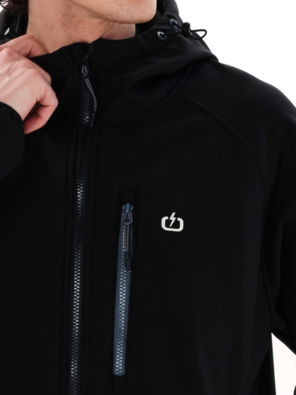 EMERSON MEN'S HOODED BONDED JACKET