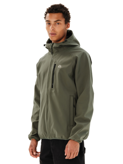 EMERSON MEN'S HOODED BONDED JACKET
