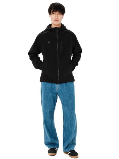 EMERSON MEN'S HOODED BONDED JACKET