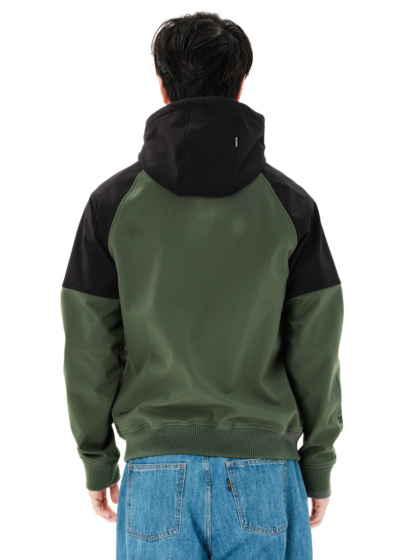 EMERSON MEN'S HOODED BONDED BOMBER JACKET