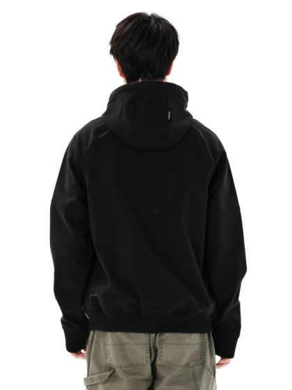 EMERSON MEN'S HOODED BONDED BOMBER JACKET