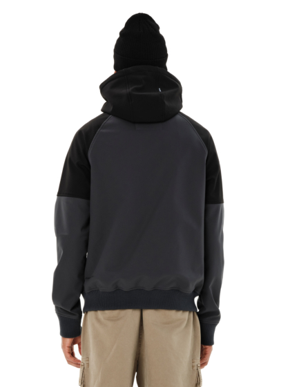 EMERSON MEN'S HOODED BONDED BOMBER JACKET