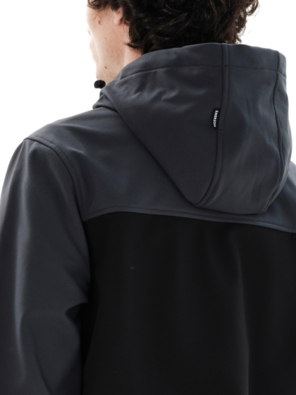EMERSON MEN'S HOODED BONDED BOMBER JACKET