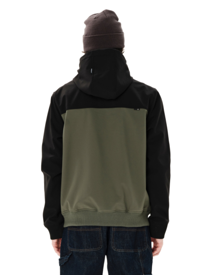 EMERSON MEN'S HOODED BONDED BOMBER JACKET