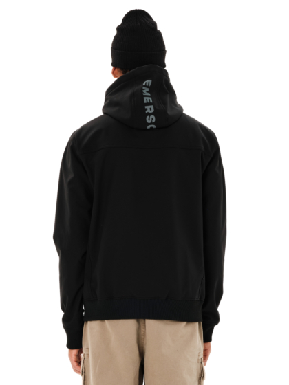 EMERSON HOODED BONDED BOMBER JACKET
