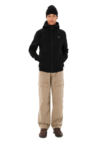 EMERSON HOODED BONDED BOMBER JACKET