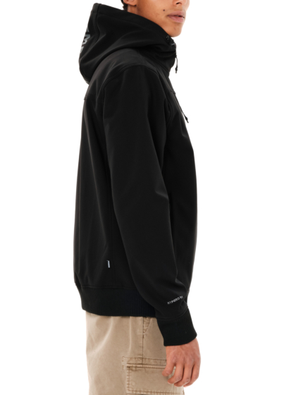 EMERSON HOODED BONDED BOMBER JACKET
