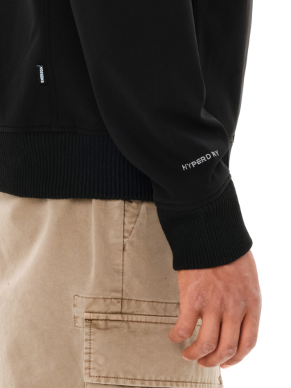 EMERSON HOODED BONDED BOMBER JACKET