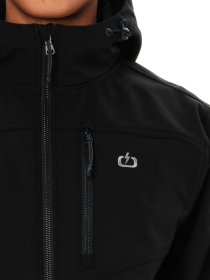 EMERSON HOODED BONDED BOMBER JACKET