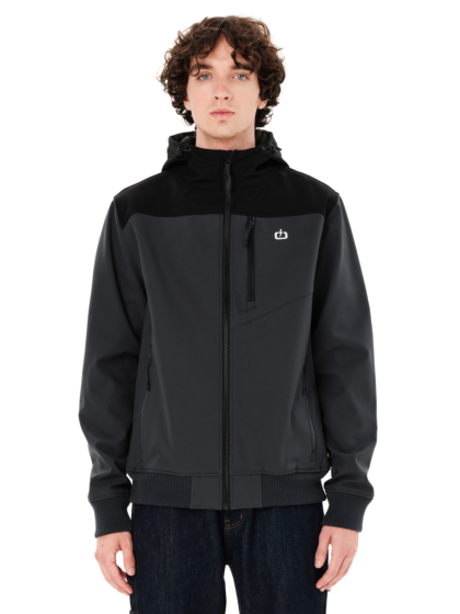 EMERSON HOODED BONDED BOMBER JACKET