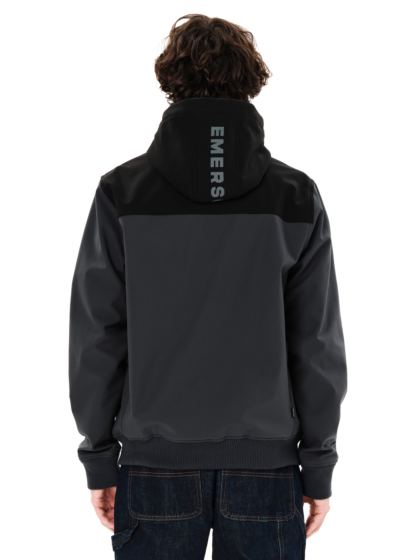 EMERSON HOODED BONDED BOMBER JACKET