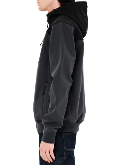 EMERSON HOODED BONDED BOMBER JACKET