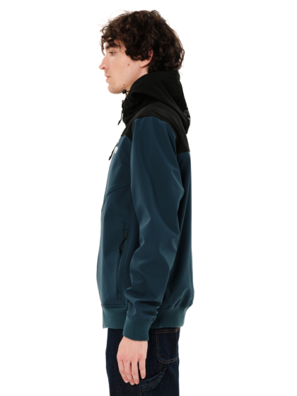 EMERSON HOODED BONDED BOMBER JACKET