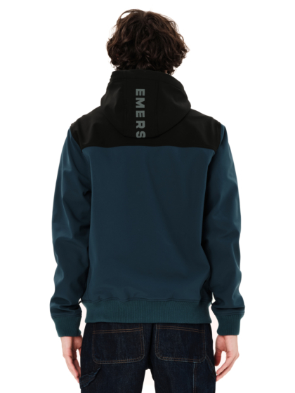 EMERSON HOODED BONDED BOMBER JACKET