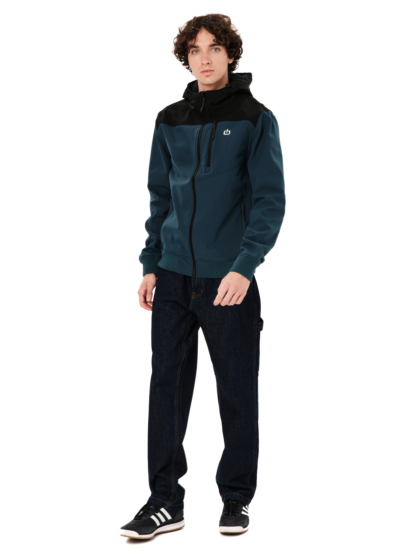EMERSON HOODED BONDED BOMBER JACKET
