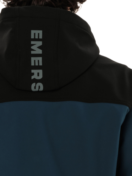 EMERSON HOODED BONDED BOMBER JACKET