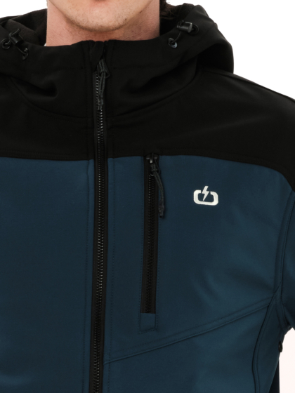 EMERSON HOODED BONDED BOMBER JACKET