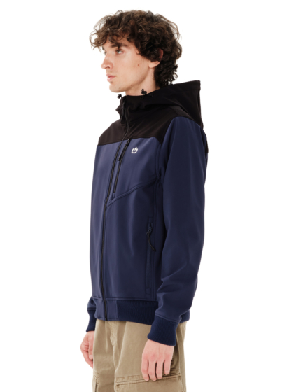 EMERSON HOODED BONDED BOMBER JACKET