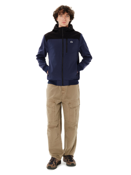 EMERSON HOODED BONDED BOMBER JACKET