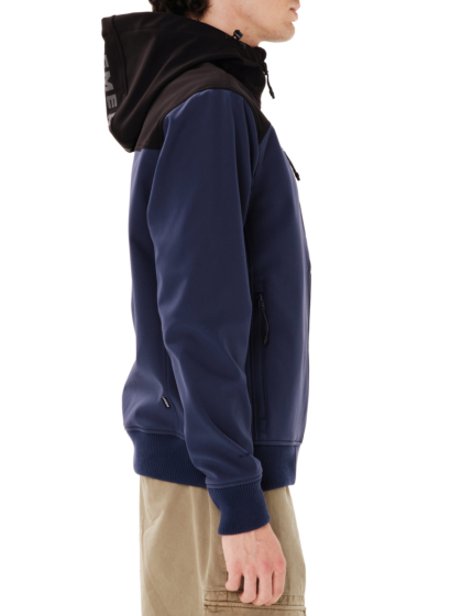 EMERSON HOODED BONDED BOMBER JACKET