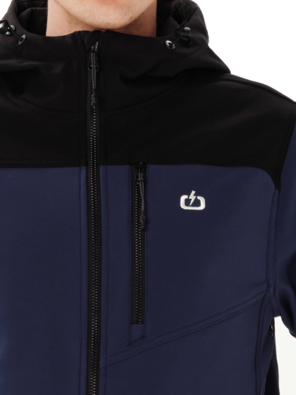 EMERSON HOODED BONDED BOMBER JACKET