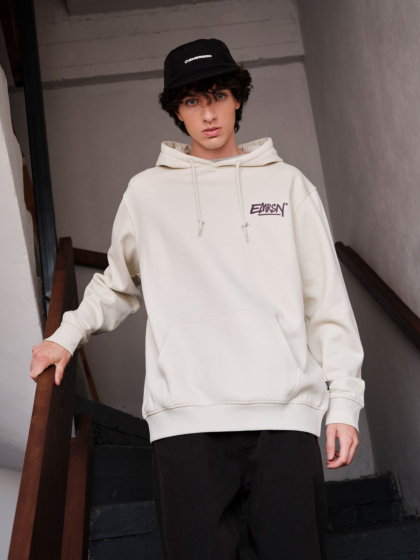 EMRSN TAG MEN’S LOGO PULLOVER HOODIE