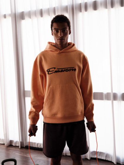 EMERSON MEN’S LOGO PULLOVER HOODIE