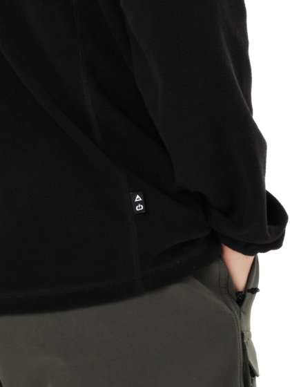 EMERSON ΑΝΔΡΙΚΟ FLEECE ΜΕ ΑΝΟΙΓΜΑ ΦΕΡΜΟΥΑΡ ΜΕΧΡΙ ΤΟ ΣΤΗΘΟΣ
