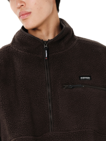 EMERSON MEN’S HIGH-PILE HALF ZIP FLEECE