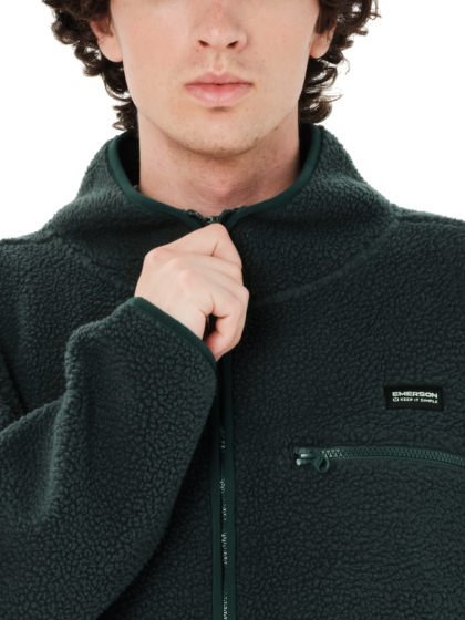 EMERSON MEN’S HIGH-PILE HALF ZIP FLEECE