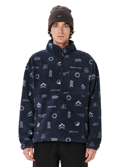 EMERSON MEN’S HIGH-PILE HALF ZIP FLEECE