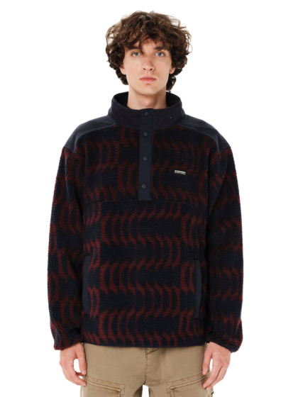 EMERSON MEN’S HALF ZIP HIGH PILE FLEECE PULLOVER