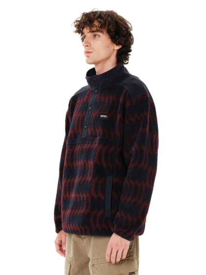 EMERSON MEN’S HALF ZIP HIGH PILE FLEECE PULLOVER