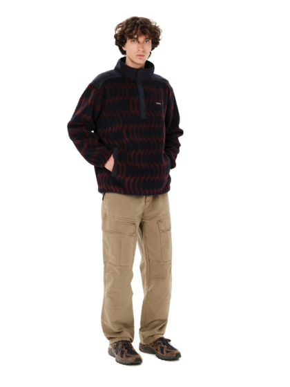 EMERSON MEN’S HALF ZIP HIGH PILE FLEECE PULLOVER