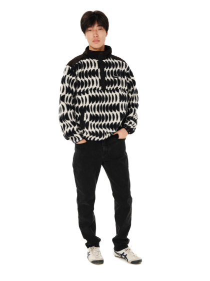 EMERSON MEN’S HALF ZIP HIGH PILE FLEECE PULLOVER