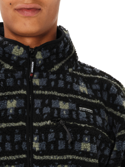 EMERSON MEN’S HALF ZIP SHERPA PULLOVER