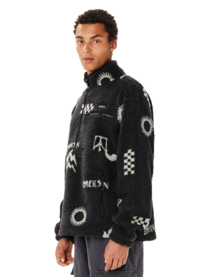 EMERSON MEN’S HALF ZIP SHERPA PULLOVER