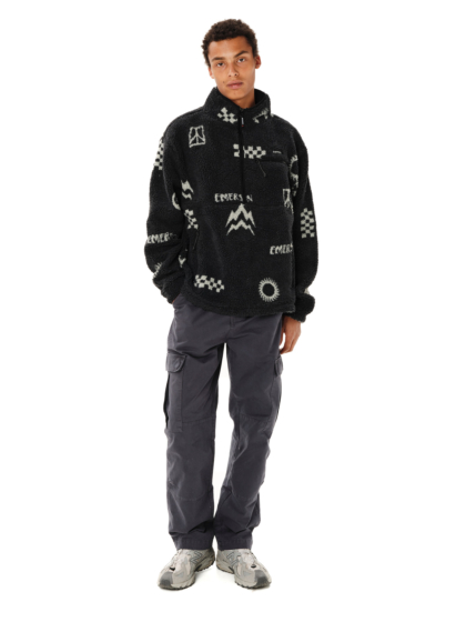 EMERSON MEN’S HALF ZIP SHERPA PULLOVER