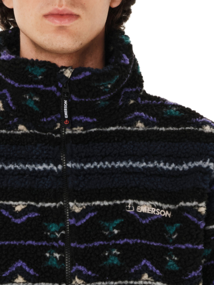 EMERSON MEN’S FULL ZIP SHERPA FLEECE
