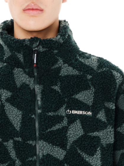 EMERSON MEN’S FULL ZIP SHERPA FLEECE