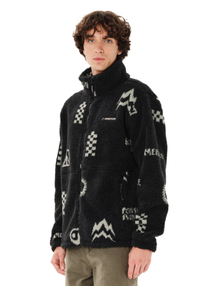 EMERSON MEN’S FULL ZIP SHERPA FLEECE