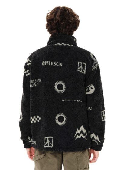 EMERSON MEN’S FULL ZIP SHERPA FLEECE