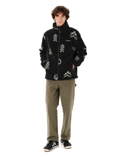 EMERSON MEN’S FULL ZIP SHERPA FLEECE