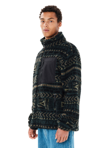 EMERSON MEN’S FULL ZIP SHERPA FLEECE